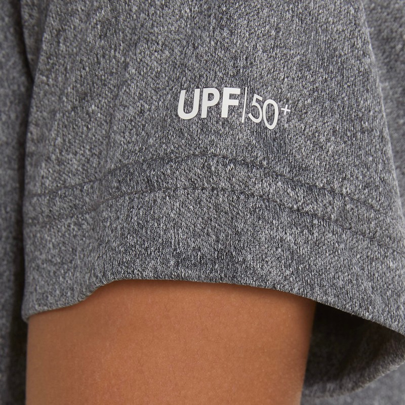 Hurley Boys Rash Guard Shirt, Mottled black