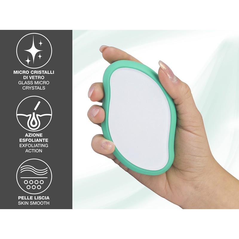 BEPER C301ABE200 Microglass Crystal Exfoliating Stone Suitable for All Skin