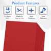 Red Eva Foam Sheets, 2mm Thick, 6 x 9 Inch,