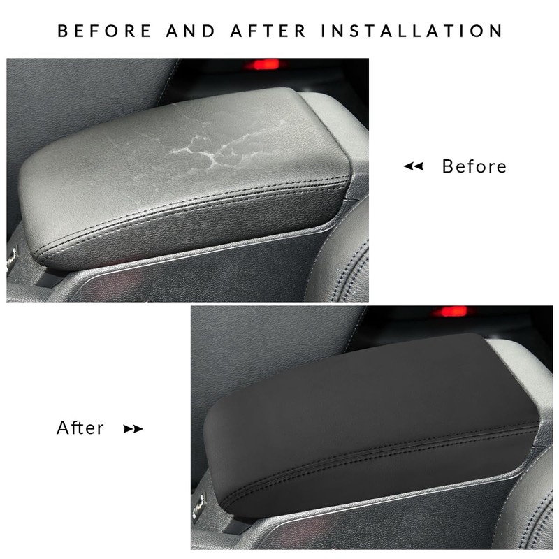 KOLOME Centre Armrest Cover for Golf 6 MK6 2010-2013 Car