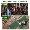 12 Pcs Tool Pouches With Zipper 11.8 x 7.9 Inch
