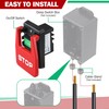 Dreyoo 2 Set Single Phase On/Off Switch, Efficient Switch On