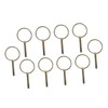 Vaguelly 10pcs Heavy Duty Lynch Pin Lock for Farm Tractors