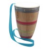 Didakta Mini Conga Infantil Madera 20x14cm. Con Cinta Tambor Musical