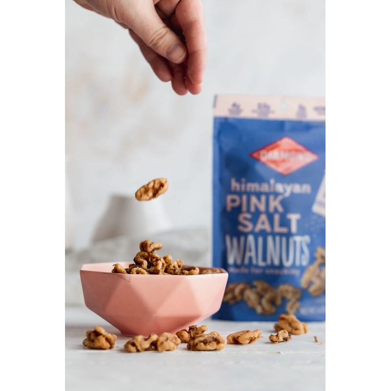 Diamond of California Himalayan Pink Salt Walnuts, 4 oz, 4
