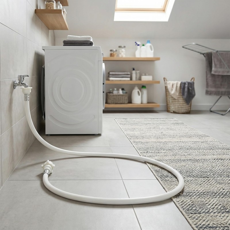 GDLPZM 6.6FT 2 meter wave wheel drum washing machine water
