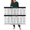 Wikoan Women Pyjamas Set Cotton Soft Pj's Sets Long Sleeve