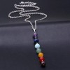 Deluxe Collar De Los 7 Chakras Yoga Meditación Energía Indu