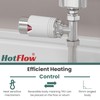 Hot Flow | Estuary Straight TRV Thermostatic Radiator Valve Wheel