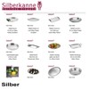 SILBERKANNE Picture Frame Hammer Look 13 x 18 cm Premium