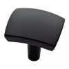 Brainerd Liberty P27772W-FB 1" Caroline Cabinet Drawer Knob Flat Black Finish