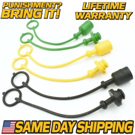 HD Switch (6 Pk) Plug & Cap Set fits John Deere W42414, W42420, W42413, W42419, W42411