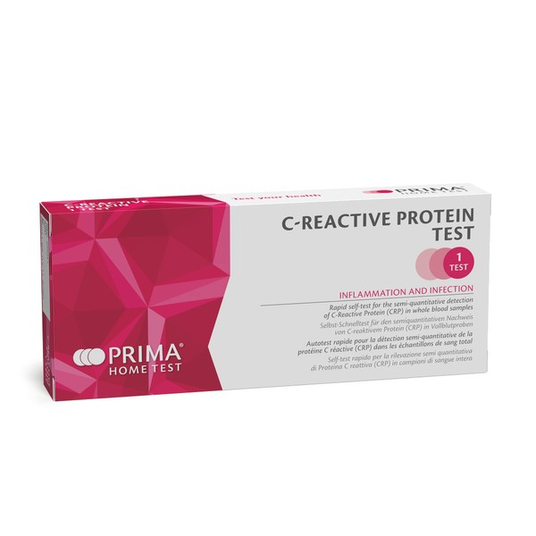 PRIMA Home Test - C-Reactive Protein Test (CRP) - Detect