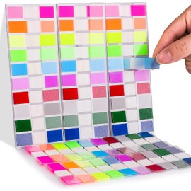 1000 Pcs Transparent Sticky Notes – Clear Sticky Note Tabs for Book Annotation, Office, School, Bible Study – Mini Pastel Sticky Notes for Easy Revision & Organization
