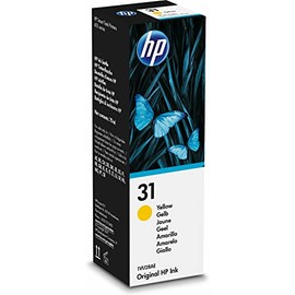 HP 1VU28AE 31 70 ml Original Ink Bottle, Yellow, Single Pack