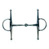 JP Korsteel Stainless Steel Jointed Full Cheek Snaffle Bit II,