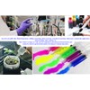 100ml/150ml Syringe with 2Pcs 100cm Tube, Large Plastic Measuring Syringe