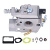 Electric Saw Carburetor Replacement Kit with Felt Fuel Filter for