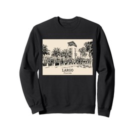 Largo Florida Vintage Retro Travel Souvenir Sweatshirt