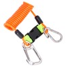 Keep Diving Anti lost Spring Coil Lanyard Safety Emergency Tool