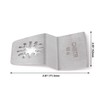 Silber 52mm Breite Edelstahl Oszillierwerkzeug Universal Flexible Scraper Blade Multi-Tool-Set