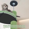 ROYPET Adjustable Tall Cat Climbing Tree Floor-to-Ceiling Climber Toy with