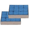 QANYEGN 24pcs NoSlip Cues Tip Chalk, Pool Chalk Cubes, Cues