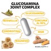 Suplemento Para Articulaciones Con Glucosamina Y Cúrcuma