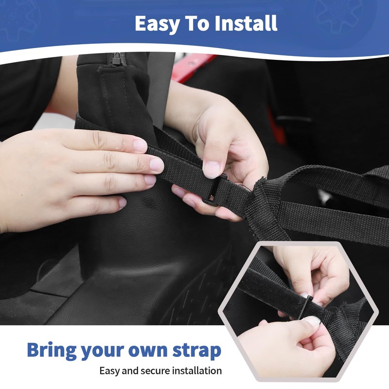 RT-TCZ for Wrangler JK Rear Cargo Net, Trunk Cargo Restraint