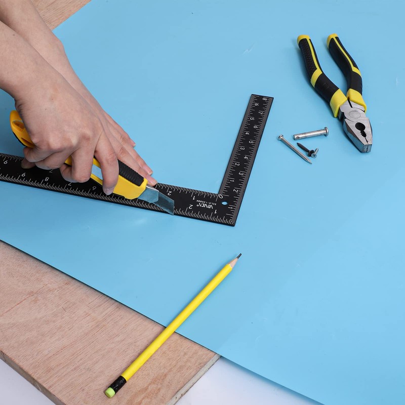 VINCA Carpenter Framing L Shape Square, SCLS-1208BK 8 inch x