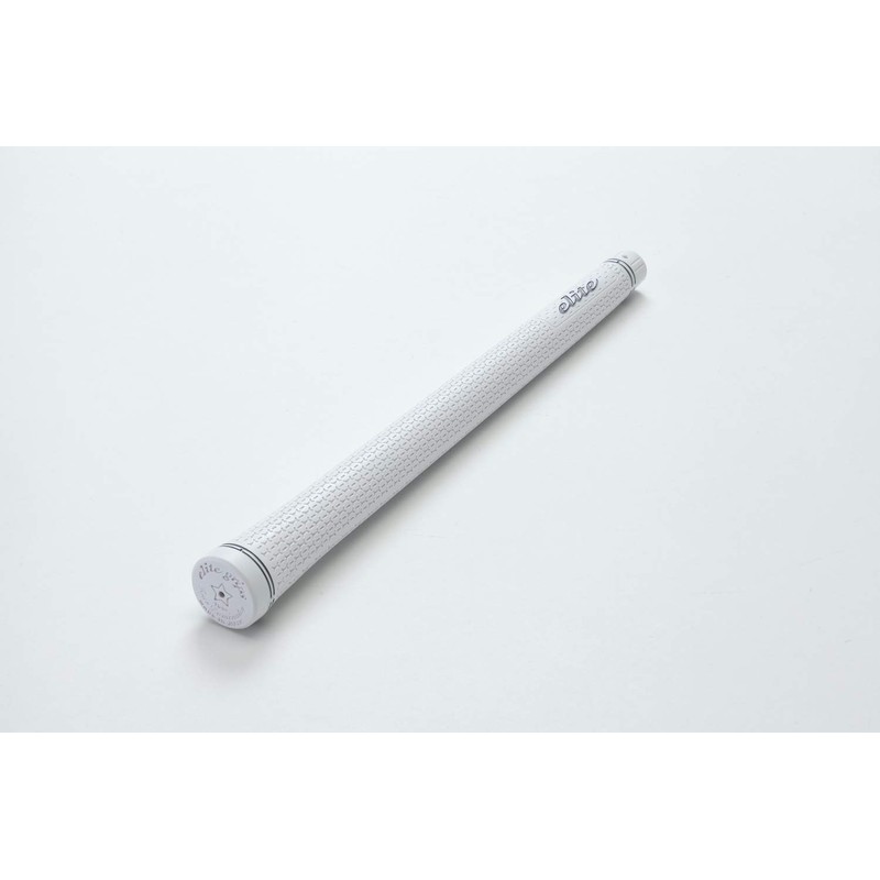 elitegrips TD50 Golf Grips, Set of 13, Silver White with