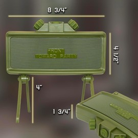 Catastrophic Industries Claymore Portable Bluetooth Speakers | Stereo Sound, Loud Speakers, Hi-Fi Audio | Waterproof, Dustproof, Shockproof Indoor and Outdoor Speaker, Beach, Pool Parties, Camping