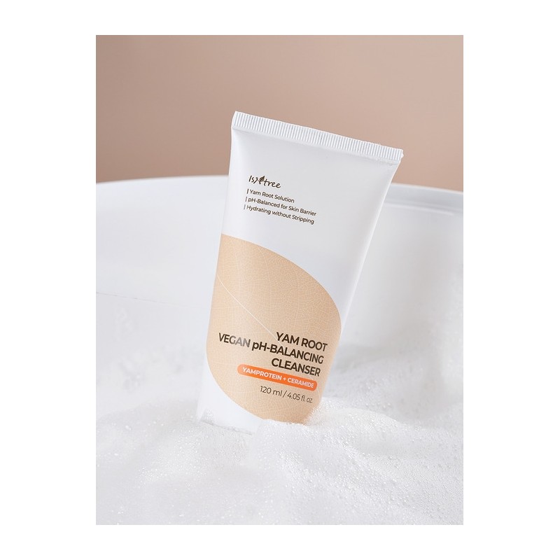Yam Vegan Mildly Acidic Cleanser 120ml / 참마 비건 약산성