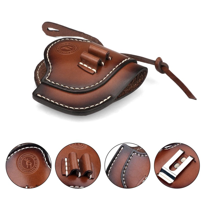 TOURBON Holster, Handgun, Waist, Airsoft Leather, Tactical Holster