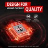 Hovano 8PCS Motorcycle Magic-RGB LED Light Kits with Brake Light