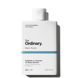 The Ordinary Sulphate 4% Cleanser for Body and Hair — Gentle Daily Cleansing for All Skin and Hair Types, 8.1 Fl Oz