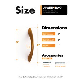 JIASENBAO 5 Pack Antique Brass Cabinet Pulls 3 Inch Arch Twisted Handles Drawer Kitchen Cupboard Bathroom Dresser Cabinet Hardware Zinc Alloy