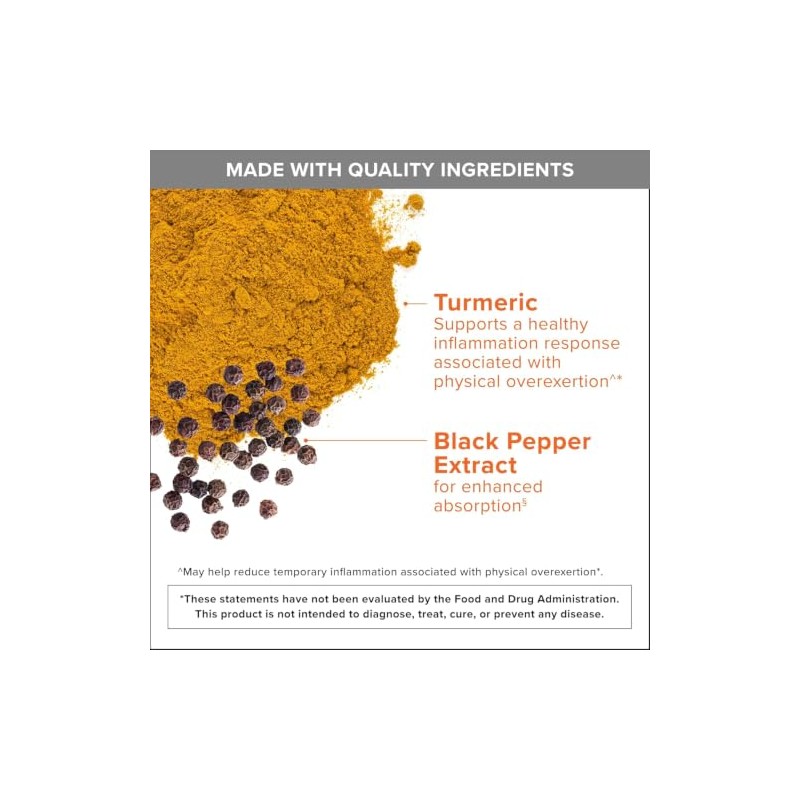 Qunol Turmeric Curcumin with Black Pepper, 2250mg Turmeric Extract with