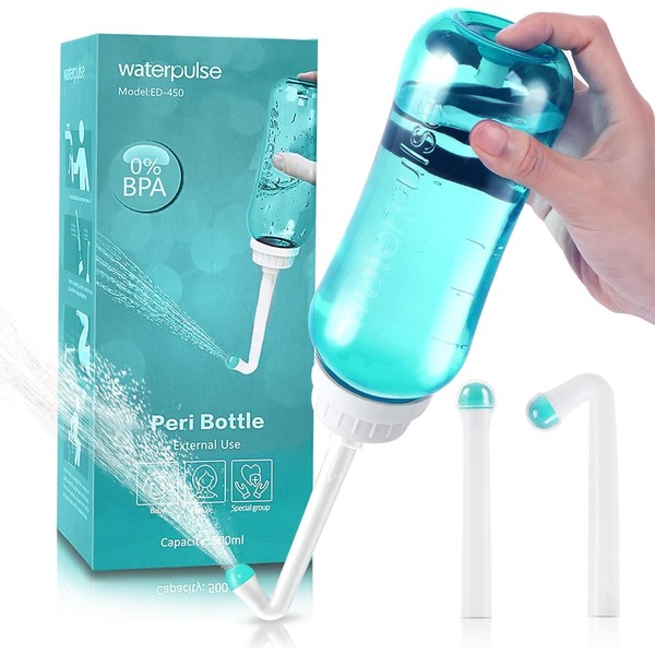 Po Shower 500 ml, Portable Bidet with 2 Nozzles, Travel