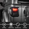 JeCar Smoked LED Tail Light Covers Rear Light Guards Exterior