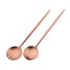 Uniturcky Salad Servers, 18/8 Stainless Steel Serving Fork and Spoon