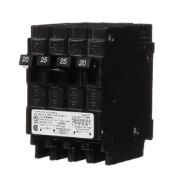 Siemens Q22025CT 25-Amp Double Pole Two 20-Amp Single Pole Circuit Breaker