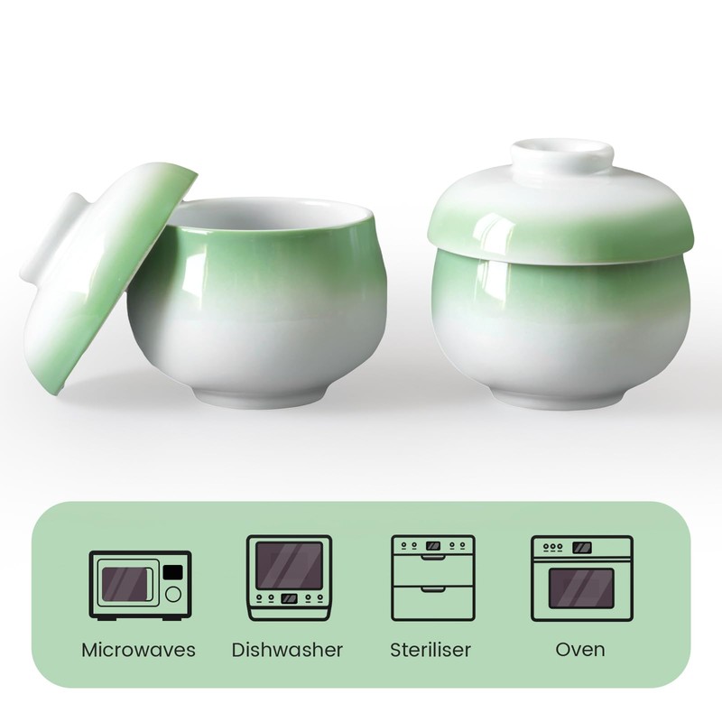 Cinf Japanese Snack 6 oz Set of 2 Stew Pot