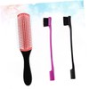Baluue Cushion Massage Comb and Eyebrow Brush for Women and