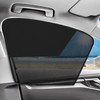 DIZA100 Sun Protection Car Baby, 2 Pack Magnetic Half Blackout