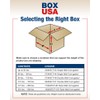 BOX USA BMD261816 Multi-Depth Corrugated Boxes, 26"L x 18"W x