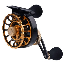 Raft Reel, Chinu Reel, Raft Fishing, Squid Reel, Drop In, Left/Right Wind, 3.6:1 Gear Ratio, 6+1BB, Surf Fishing, Ice Fishing, Maximum Drag Force (Right Handle)