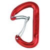 Rock Empire REZRC057 Climbing Climbing Carabiner Swift Click Red (RD)