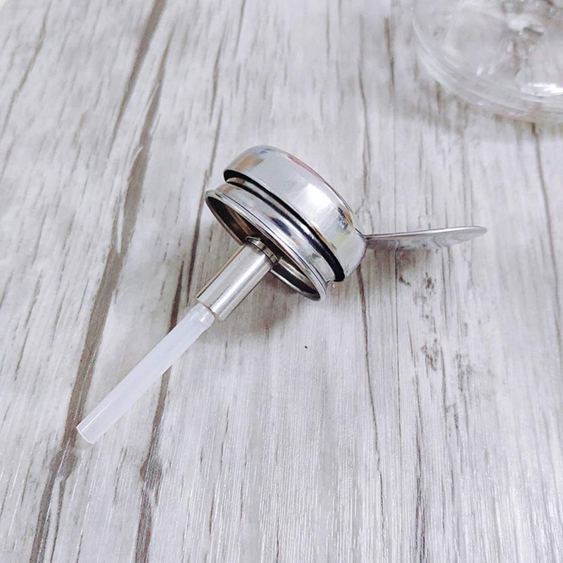 POFET One-touch makeup remover press bottle alcohol liquid pump dispenser