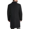 Ben Sherman Men's Brenton Double Breasted Wool Overcoat, Navy, Large
